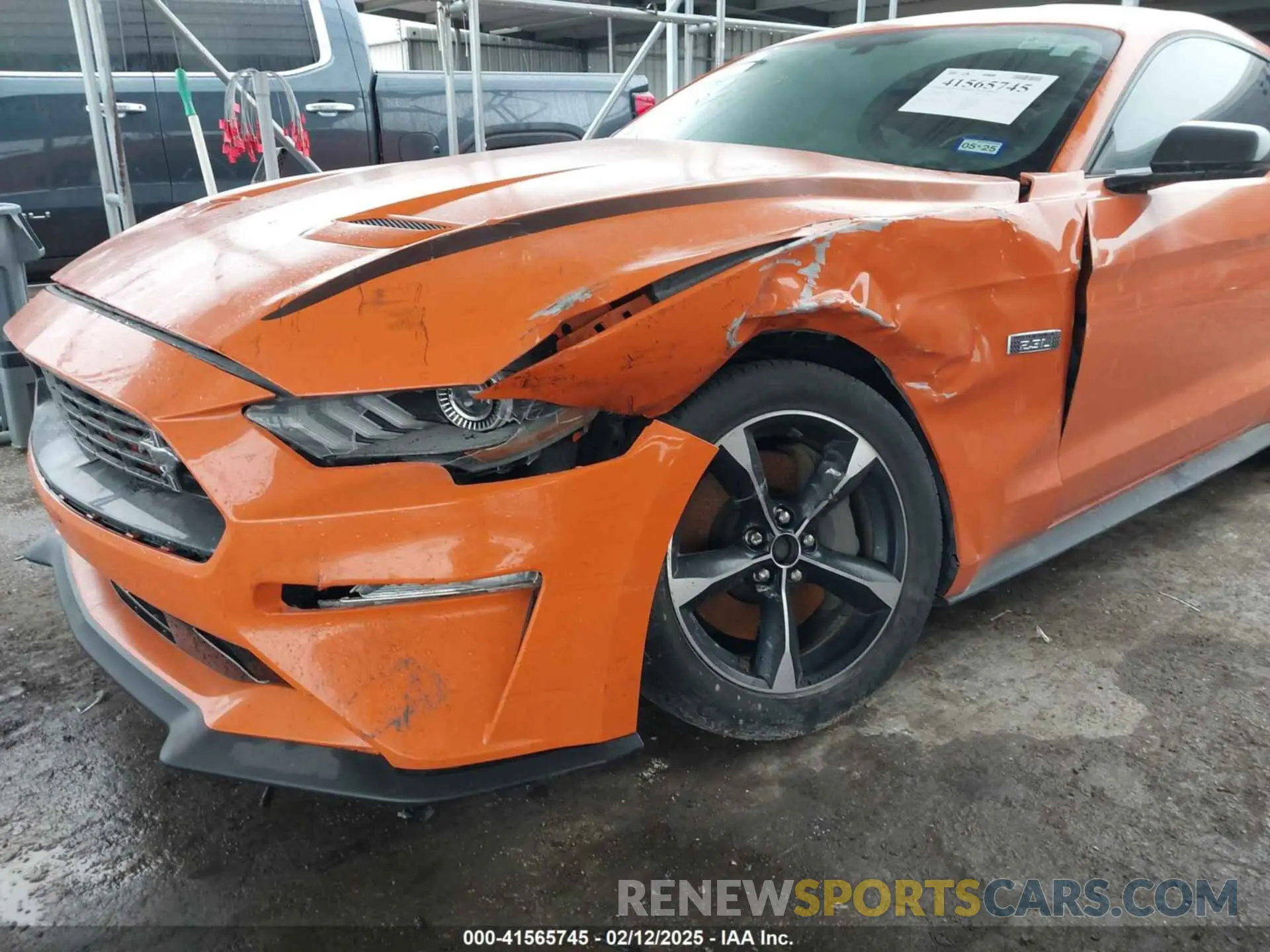 6 Фотография поврежденного автомобиля 1FA6P8TD8L5103067 FORD MUSTANG 2020