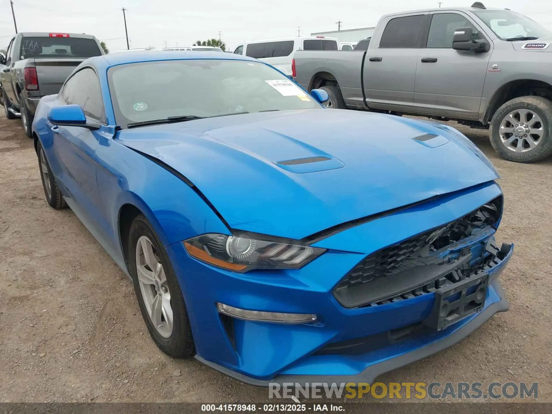 1 Фотография поврежденного автомобиля 1FA6P8TH0L5103874 FORD MUSTANG 2020