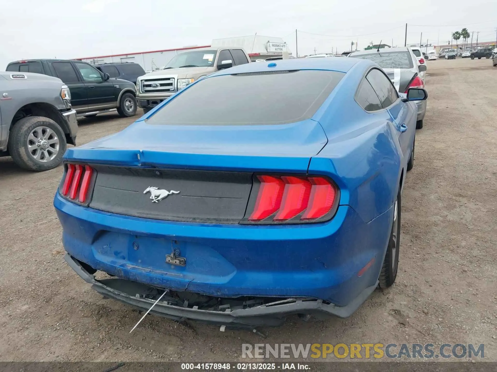 4 Фотография поврежденного автомобиля 1FA6P8TH0L5103874 FORD MUSTANG 2020