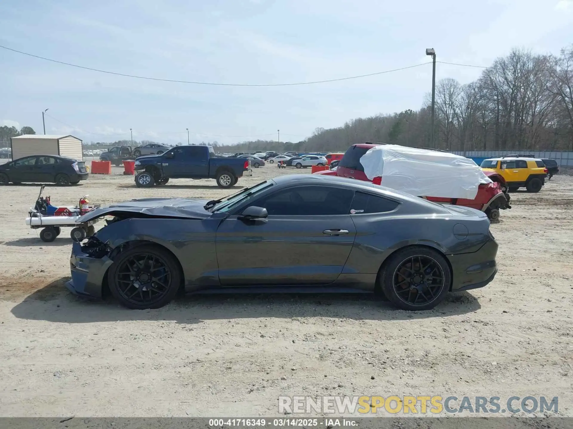 14 Фотография поврежденного автомобиля 1FA6P8TH1L5108453 FORD MUSTANG 2020