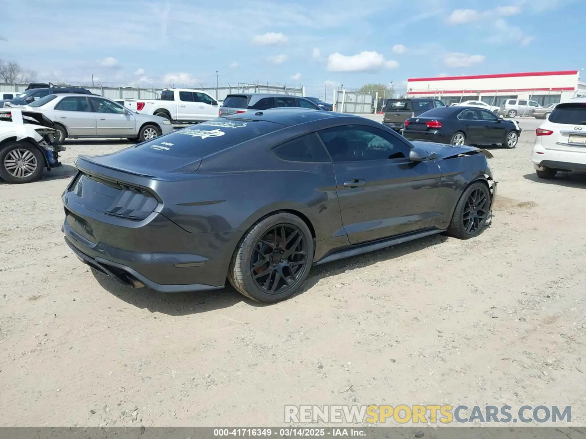 4 Фотография поврежденного автомобиля 1FA6P8TH1L5108453 FORD MUSTANG 2020