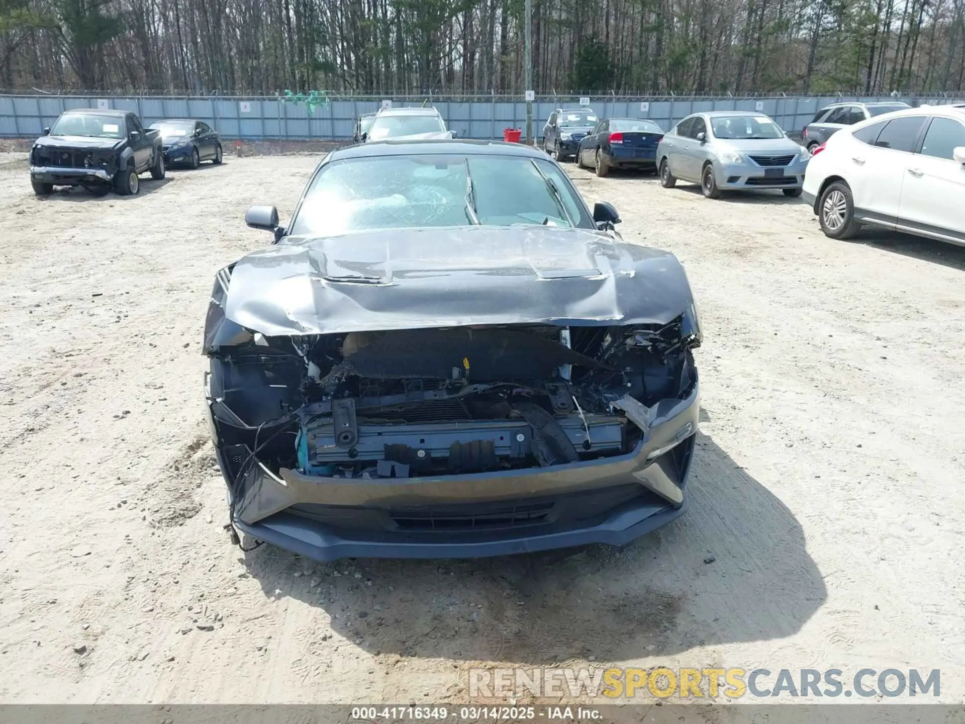 6 Фотография поврежденного автомобиля 1FA6P8TH1L5108453 FORD MUSTANG 2020