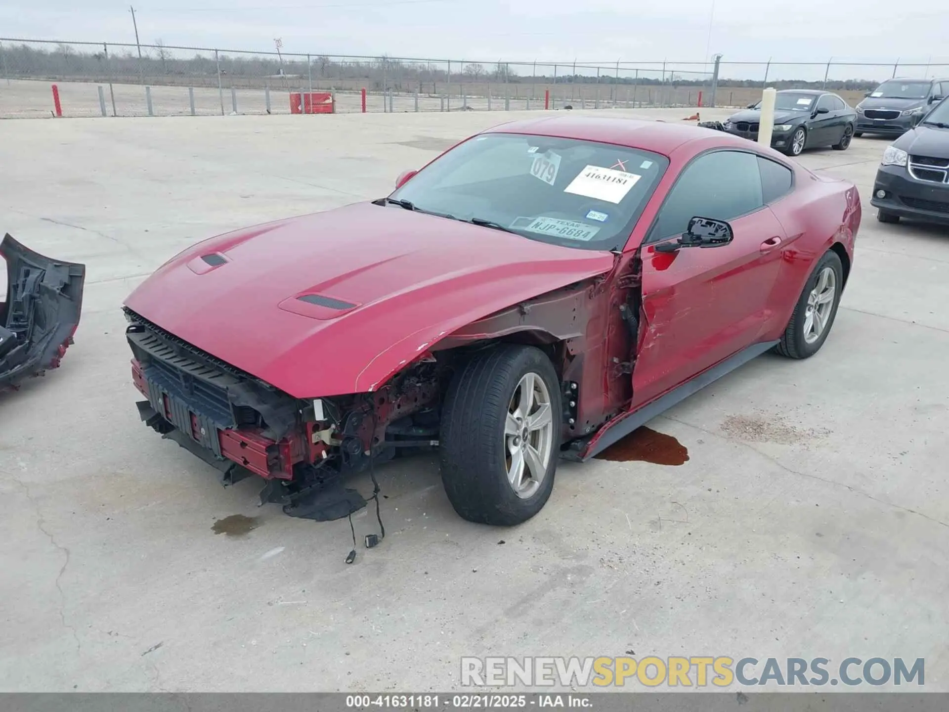 2 Photograph of a damaged car 1FA6P8TH1L5124541 FORD MUSTANG 2020