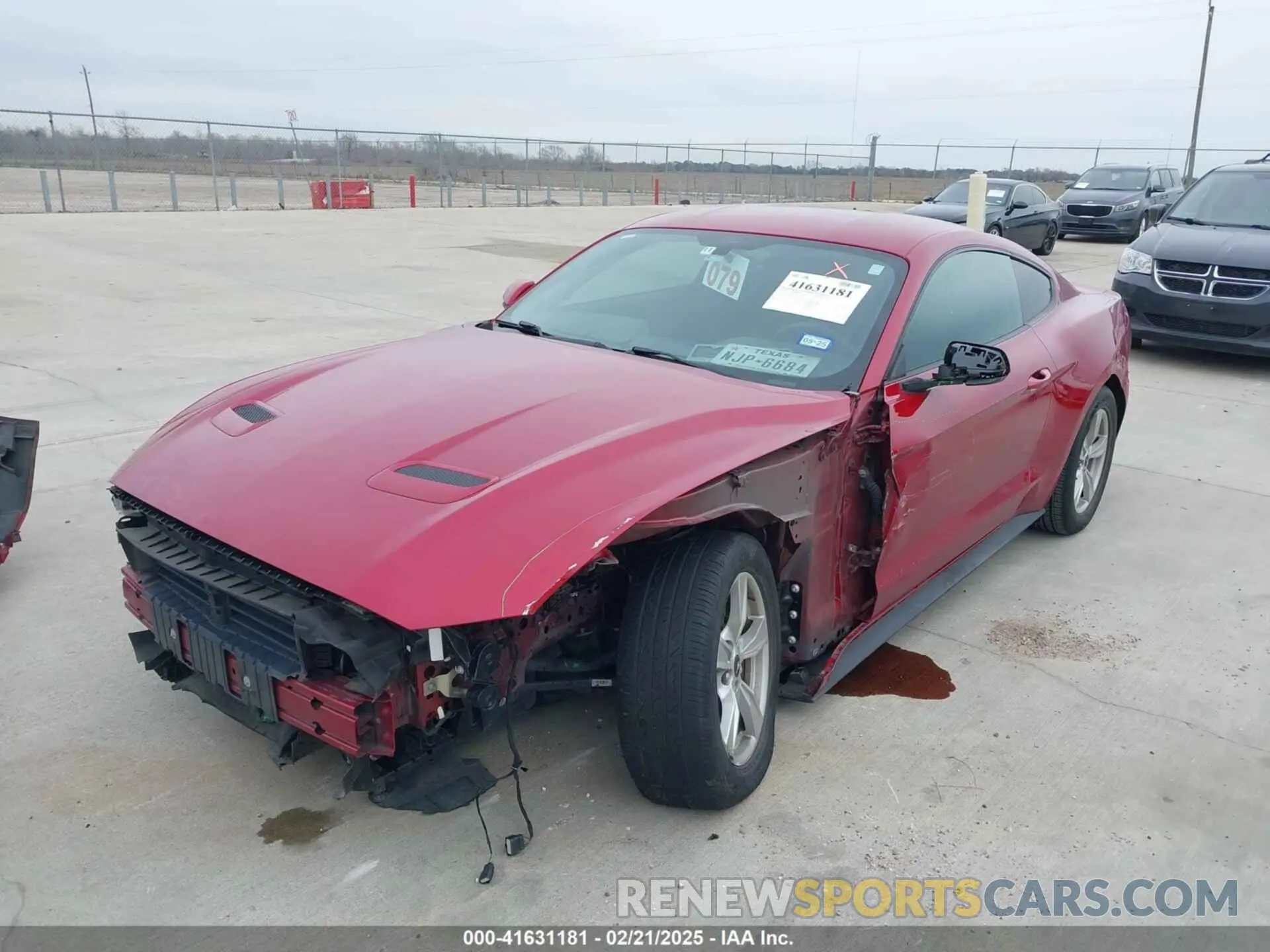 6 Photograph of a damaged car 1FA6P8TH1L5124541 FORD MUSTANG 2020