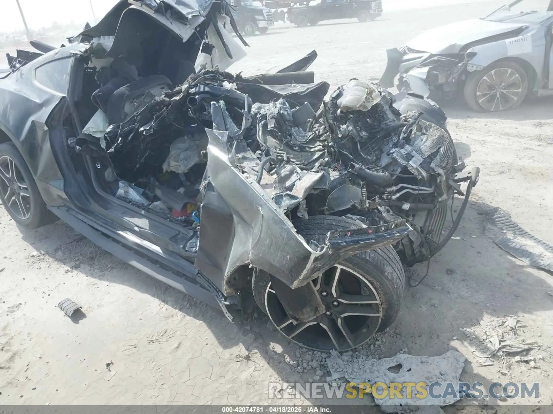 1 Photograph of a damaged car 1FA6P8TH2L5162425 FORD MUSTANG 2020