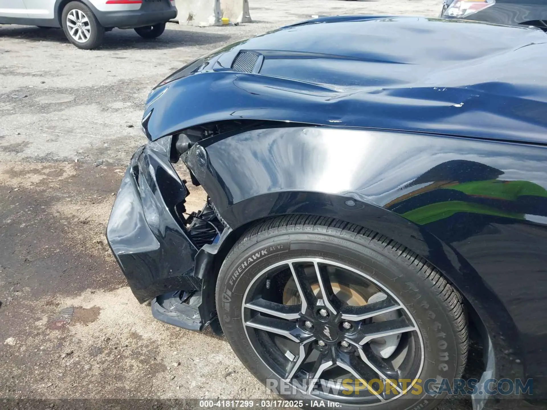 6 Фотография поврежденного автомобиля 1FA6P8TH2L5166636 FORD MUSTANG 2020