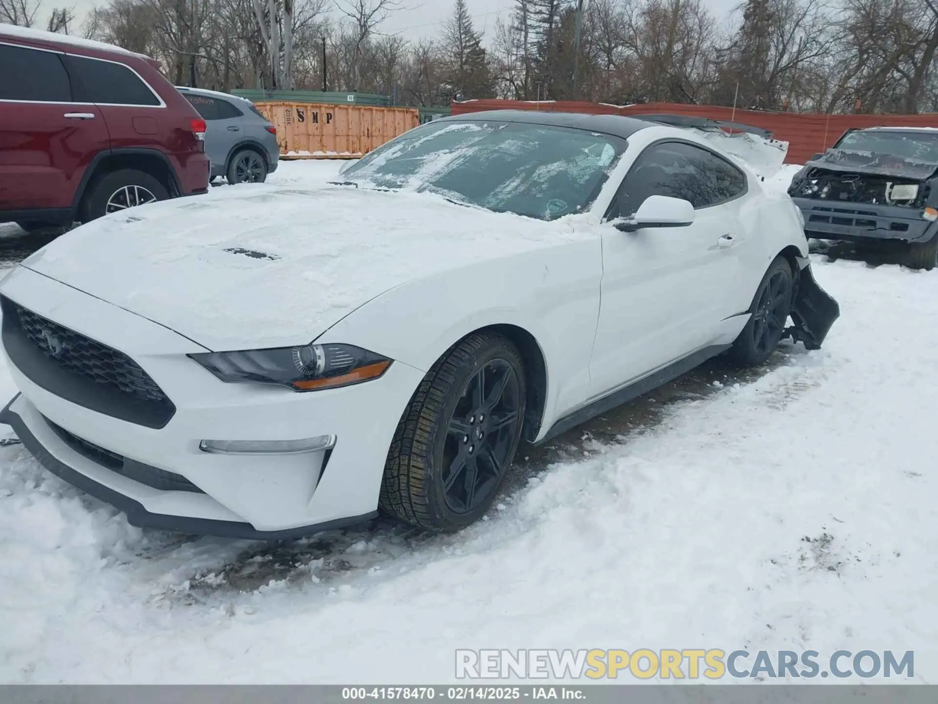 2 Photograph of a damaged car 1FA6P8TH2L5182142 FORD MUSTANG 2020