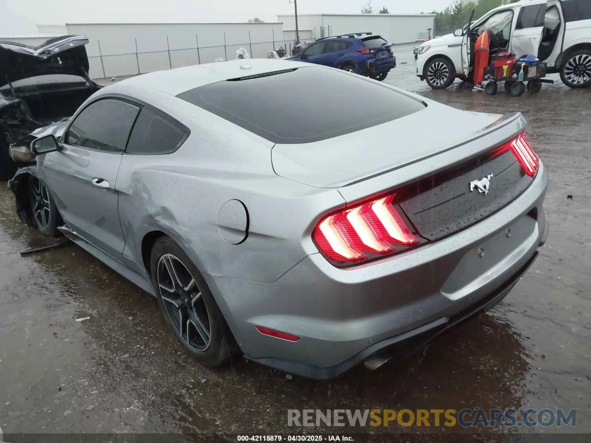3 Фотография поврежденного автомобиля 1FA6P8TH3L5111659 FORD MUSTANG 2020