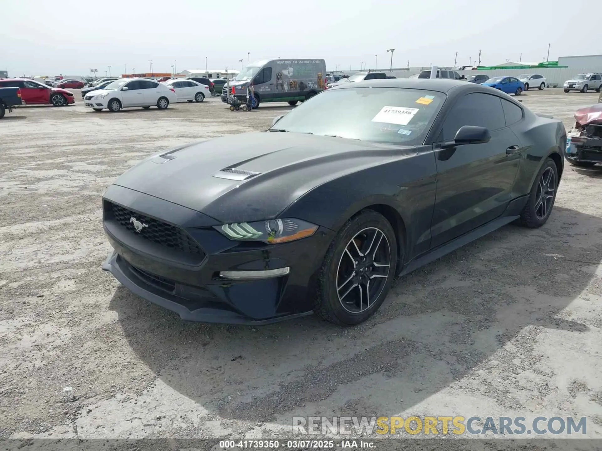2 Фотография поврежденного автомобиля 1FA6P8TH3L5114920 FORD MUSTANG 2020