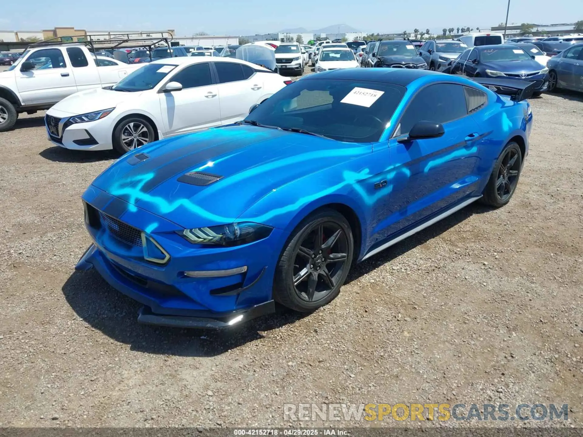 2 Photograph of a damaged car 1FA6P8TH3L5133922 FORD MUSTANG 2020