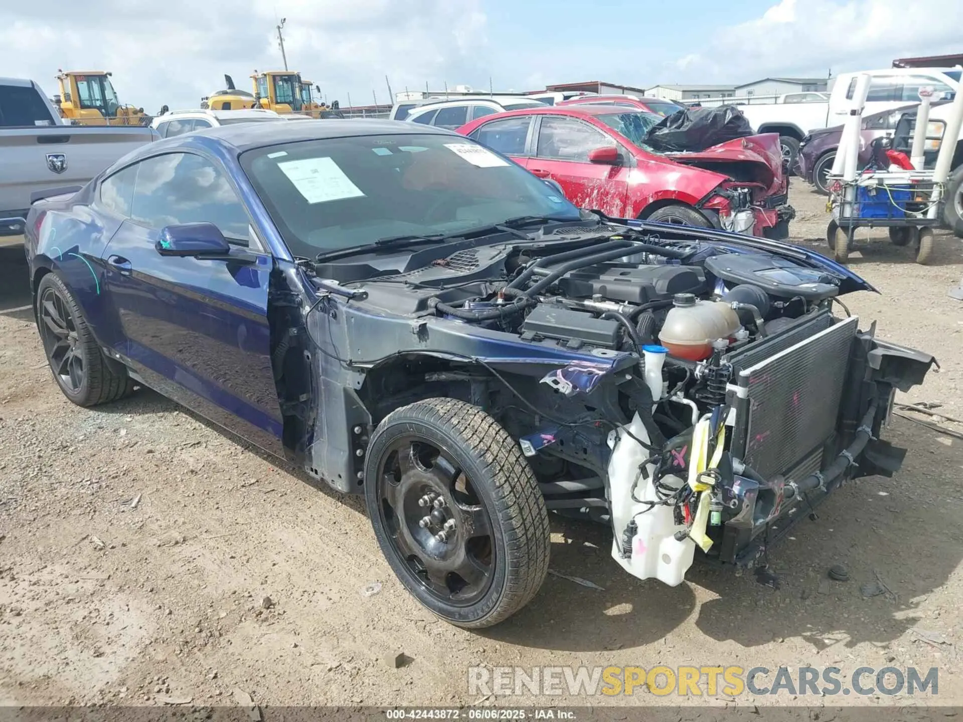 1 Photograph of a damaged car 1FA6P8TH4L5126770 FORD MUSTANG 2020
