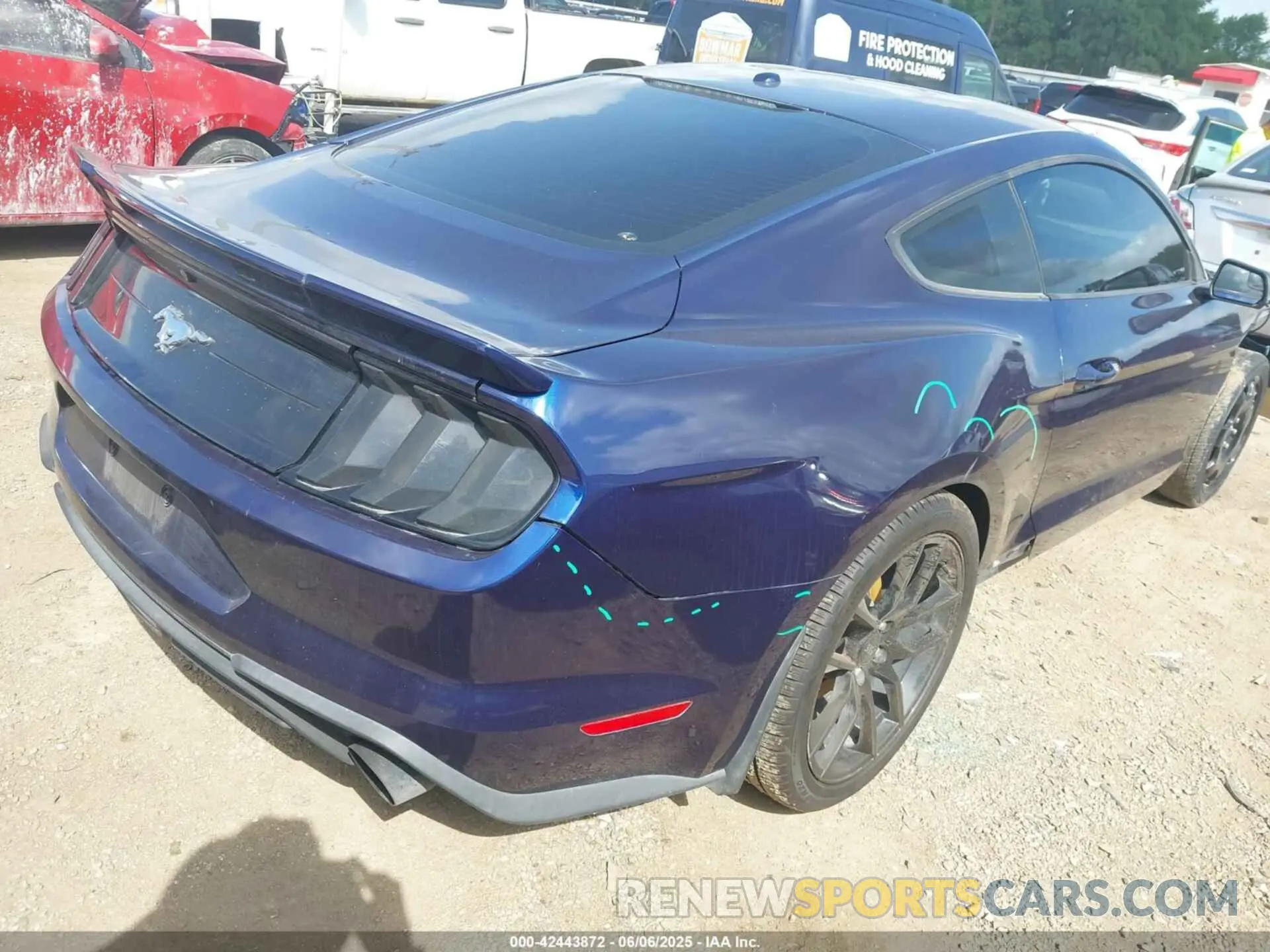 4 Photograph of a damaged car 1FA6P8TH4L5126770 FORD MUSTANG 2020