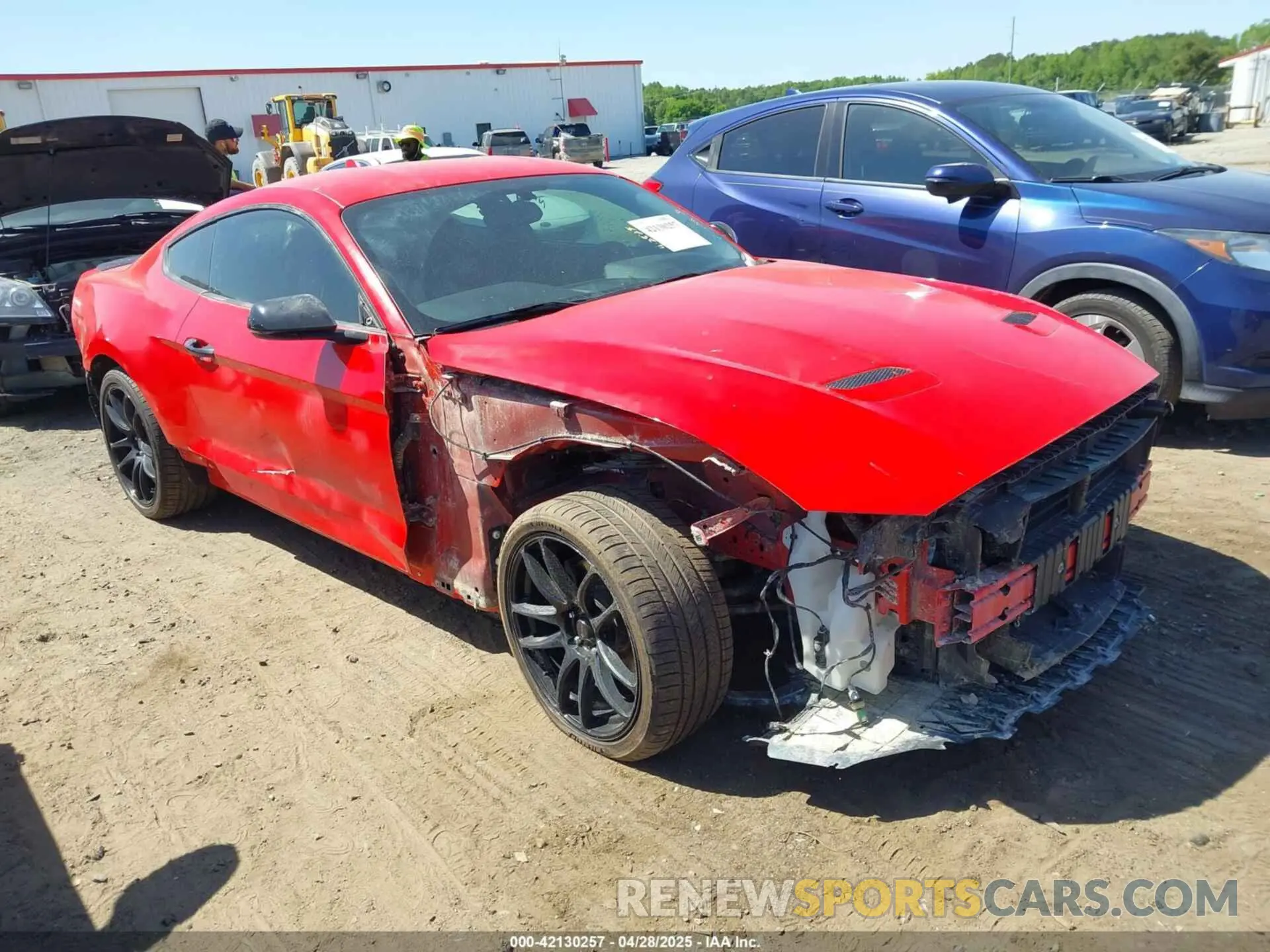 1 Photograph of a damaged car 1FA6P8TH4L5139065 FORD MUSTANG 2020
