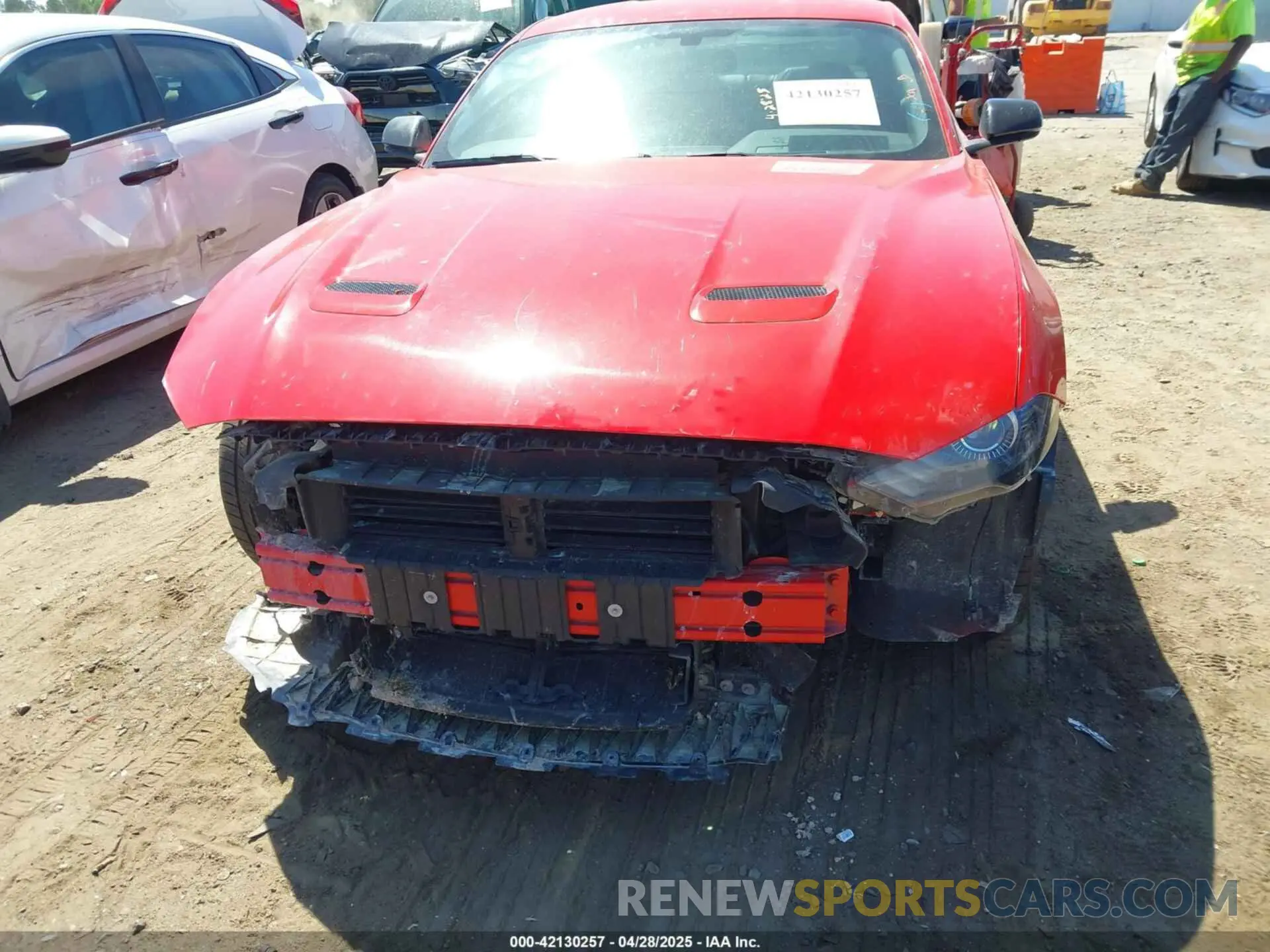 13 Photograph of a damaged car 1FA6P8TH4L5139065 FORD MUSTANG 2020