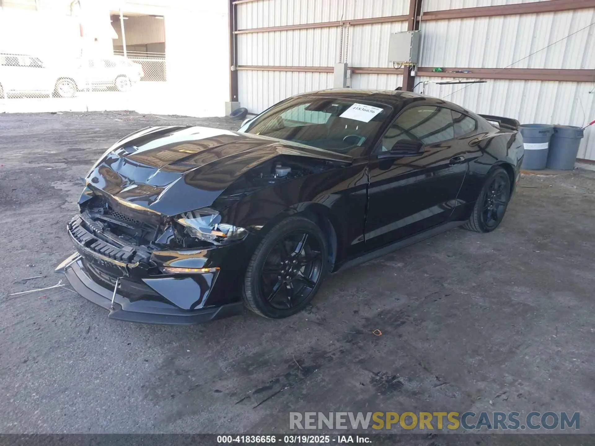 2 Фотография поврежденного автомобиля 1FA6P8TH4L5157985 FORD MUSTANG 2020