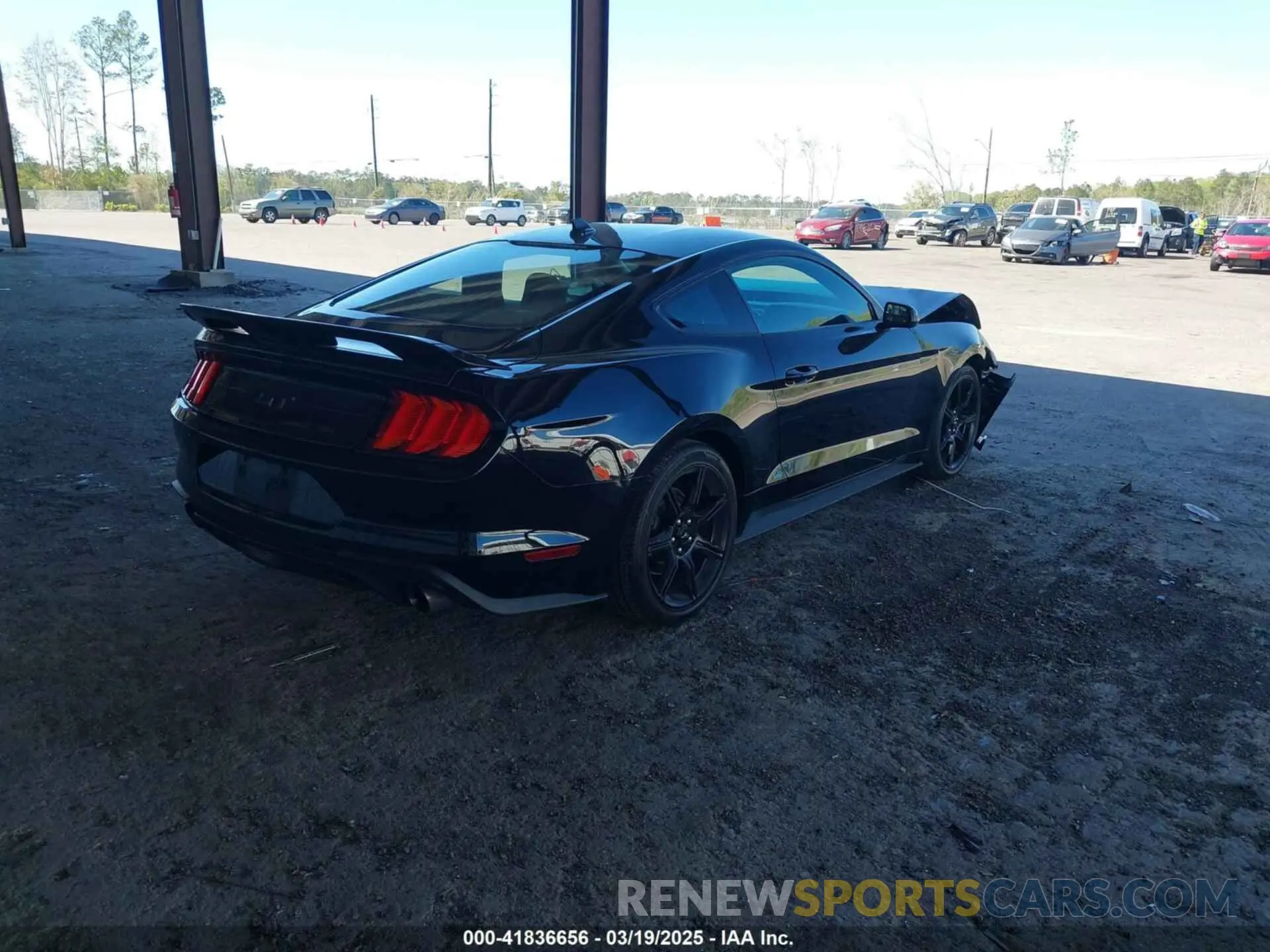 4 Фотография поврежденного автомобиля 1FA6P8TH4L5157985 FORD MUSTANG 2020
