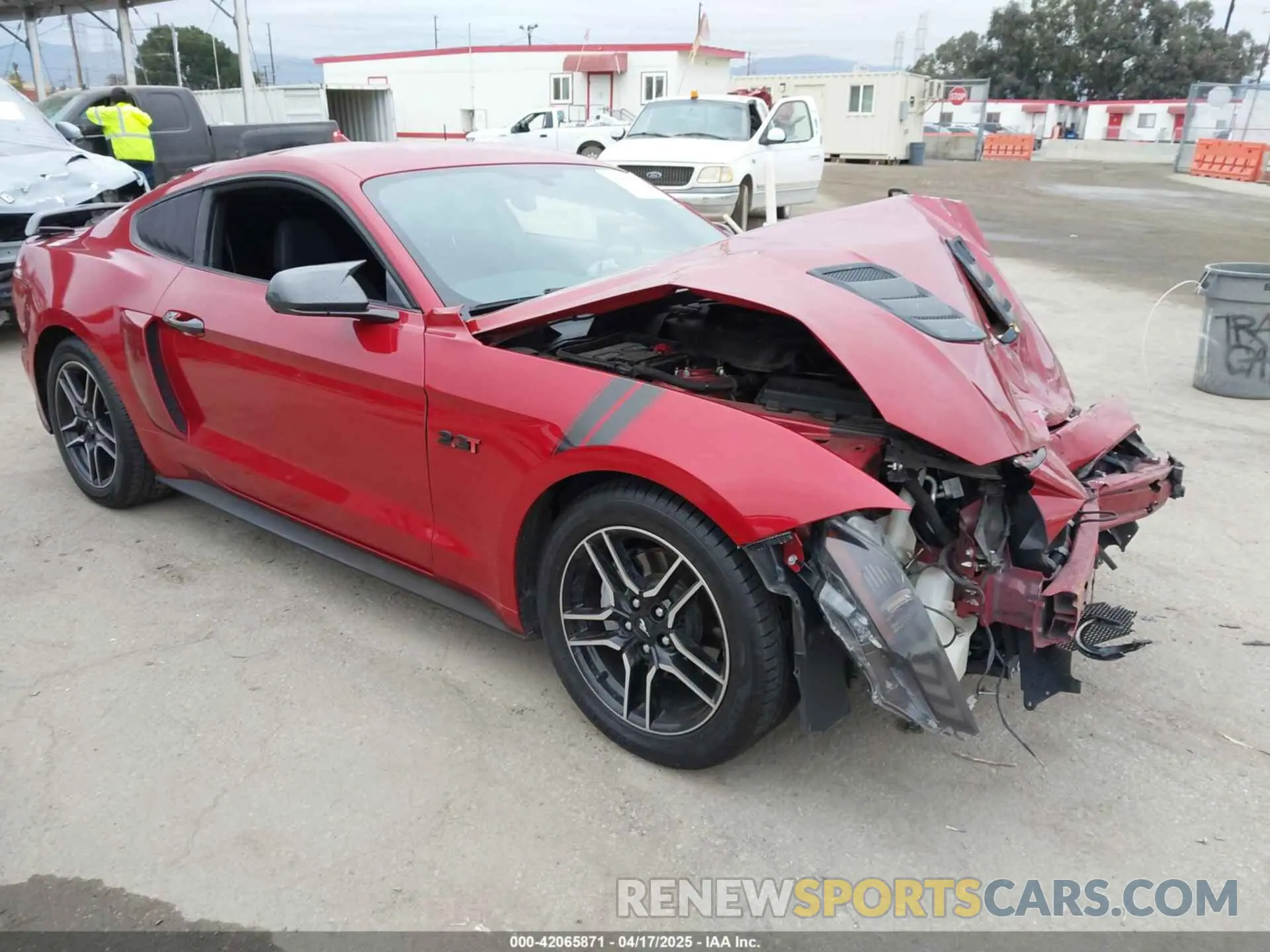1 Photograph of a damaged car 1FA6P8TH4L5189982 FORD MUSTANG 2020