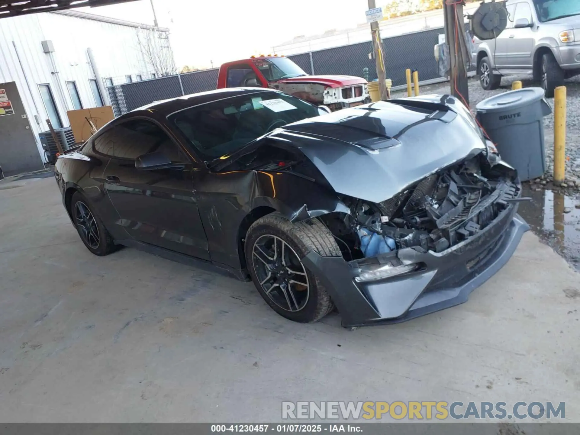 1 Photograph of a damaged car 1FA6P8TH5L5113803 FORD MUSTANG 2020