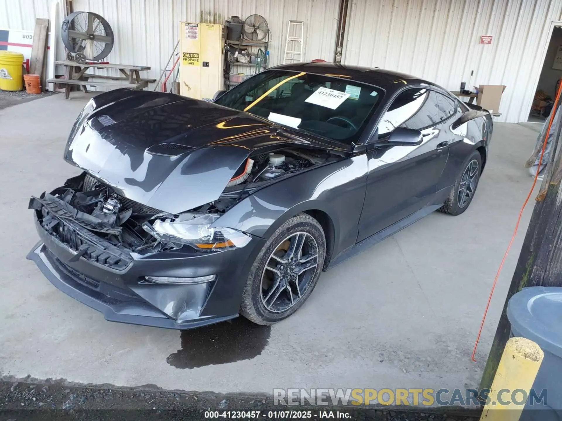 2 Photograph of a damaged car 1FA6P8TH5L5113803 FORD MUSTANG 2020