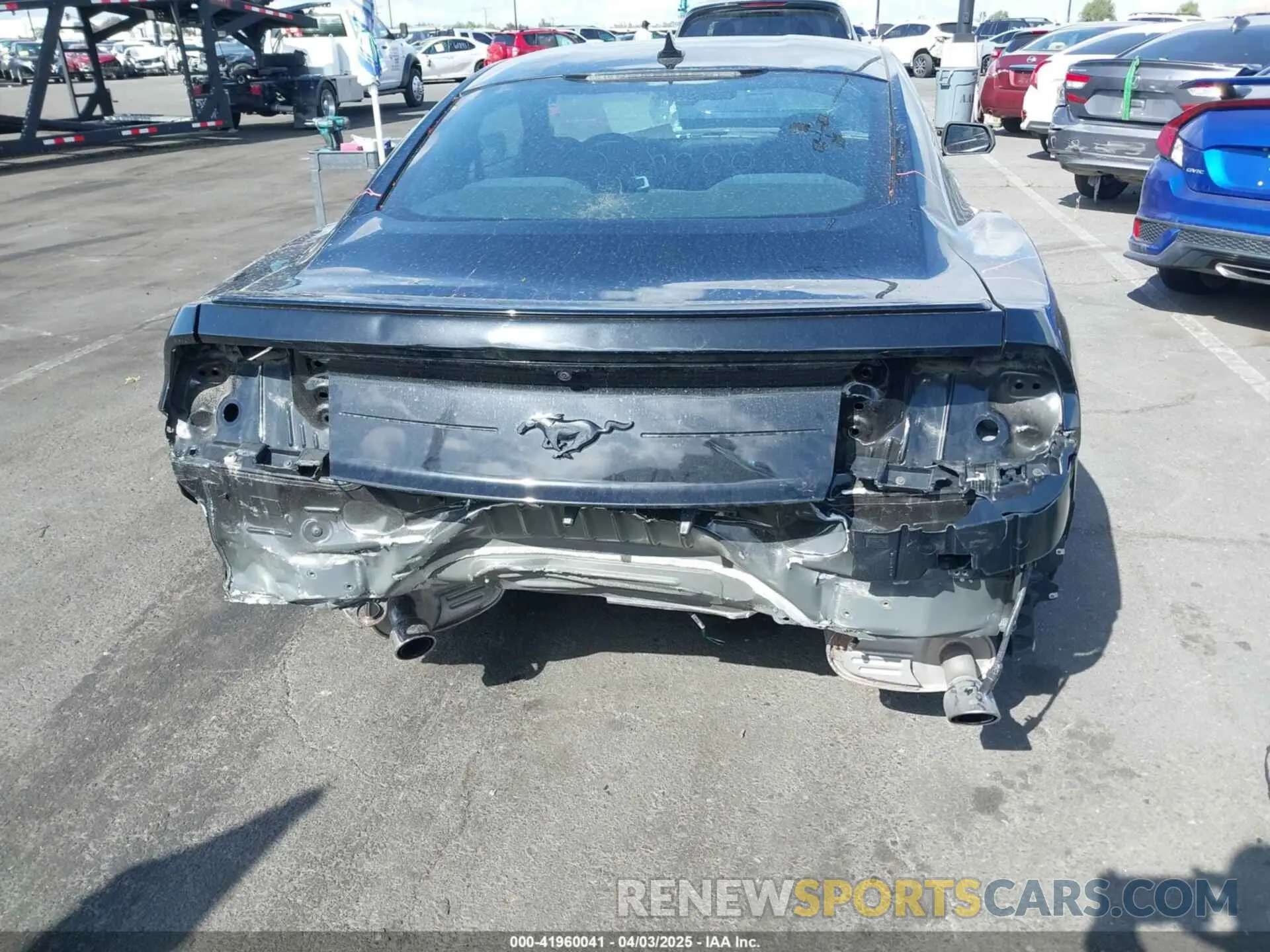 6 Фотография поврежденного автомобиля 1FA6P8TH5L5170244 FORD MUSTANG 2020