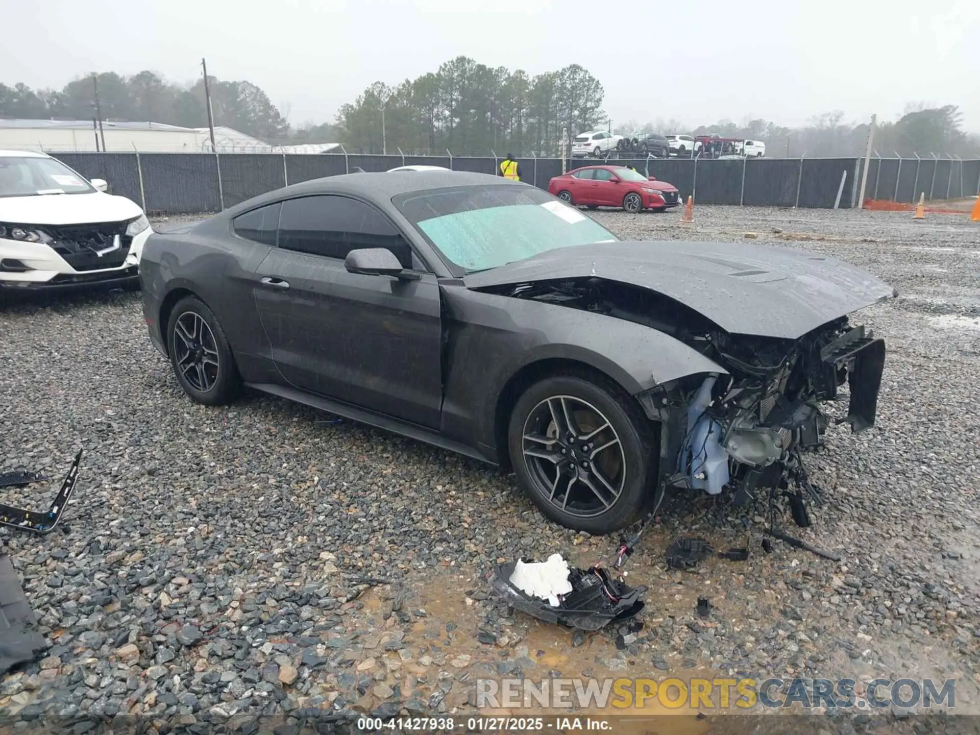 1 Photograph of a damaged car 1FA6P8TH6L5147913 FORD MUSTANG 2020