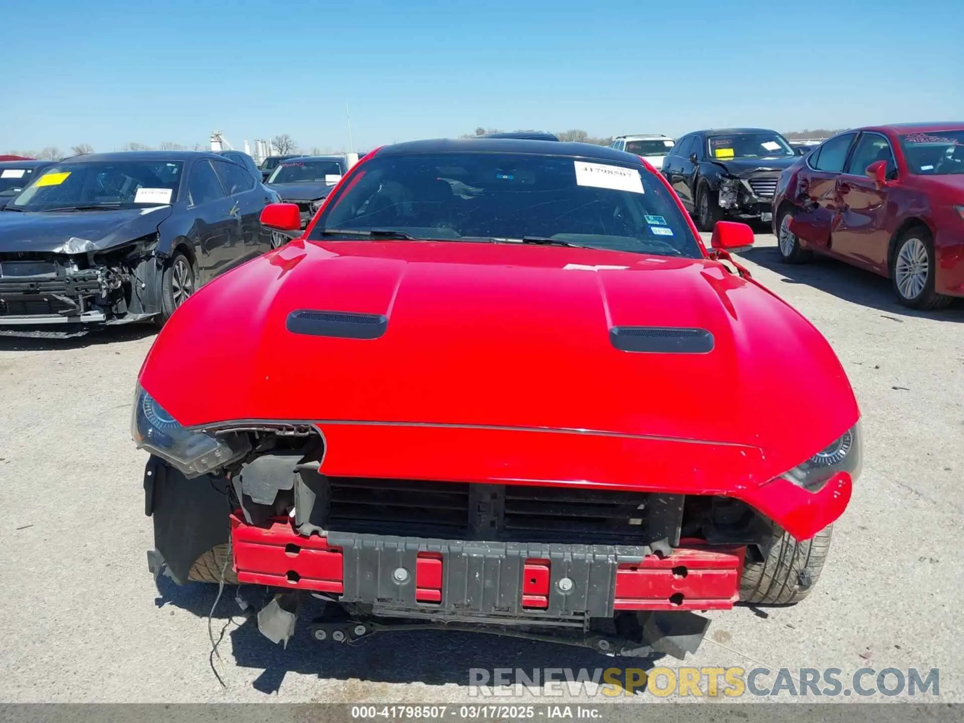 12 Photograph of a damaged car 1FA6P8TH6L5148110 FORD MUSTANG 2020
