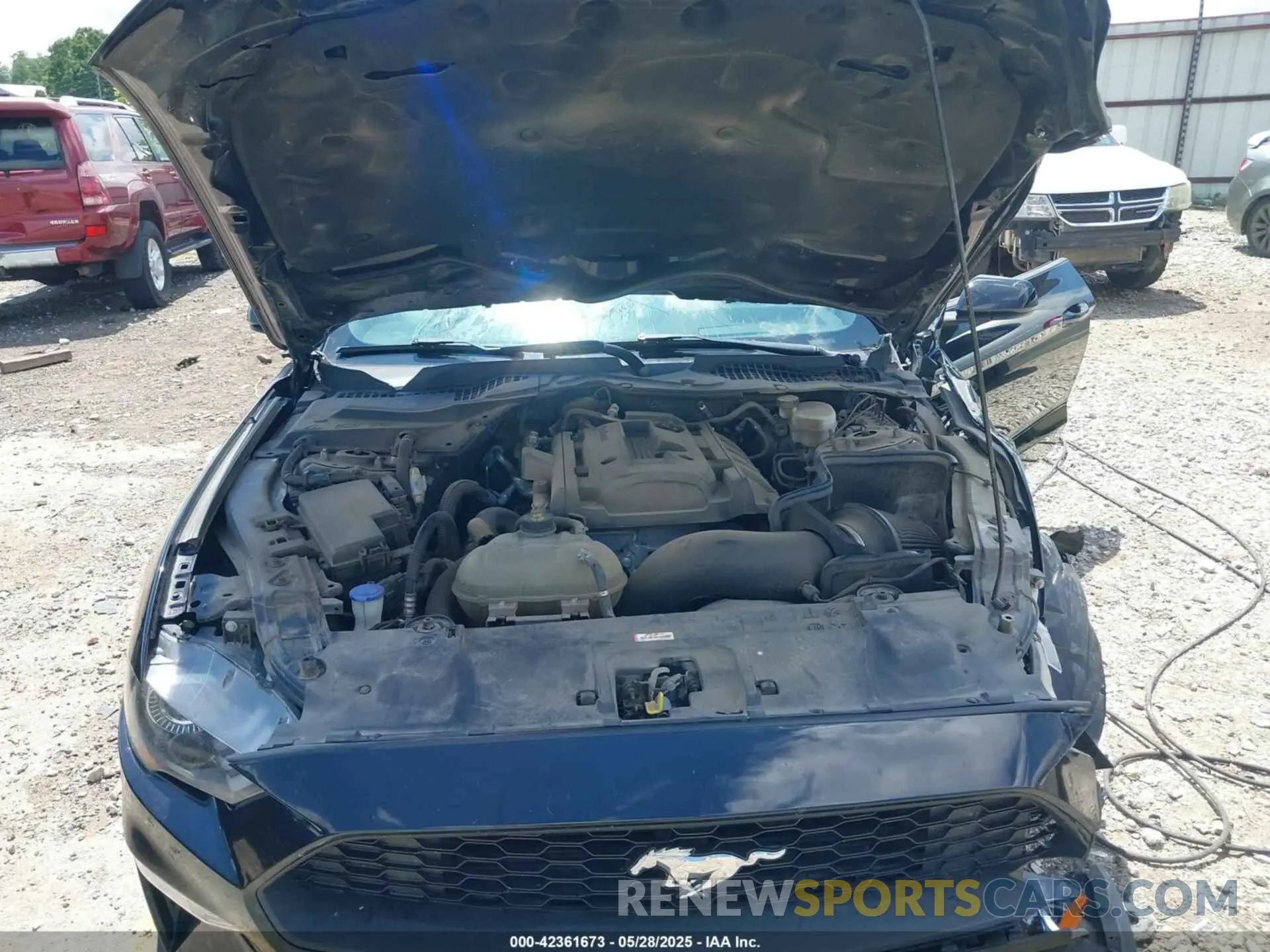 10 Photograph of a damaged car 1FA6P8TH7L5158077 FORD MUSTANG 2020