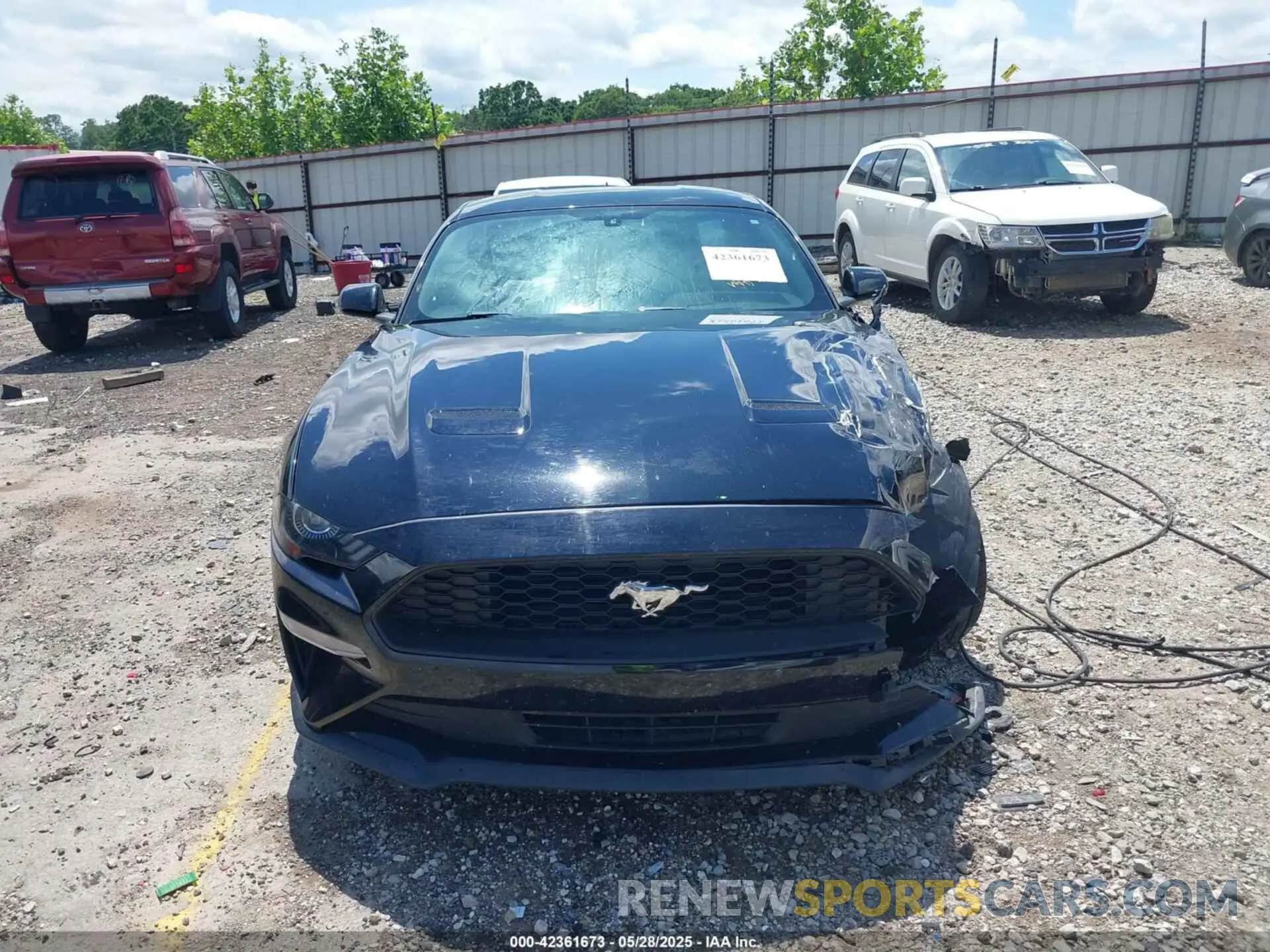 12 Photograph of a damaged car 1FA6P8TH7L5158077 FORD MUSTANG 2020