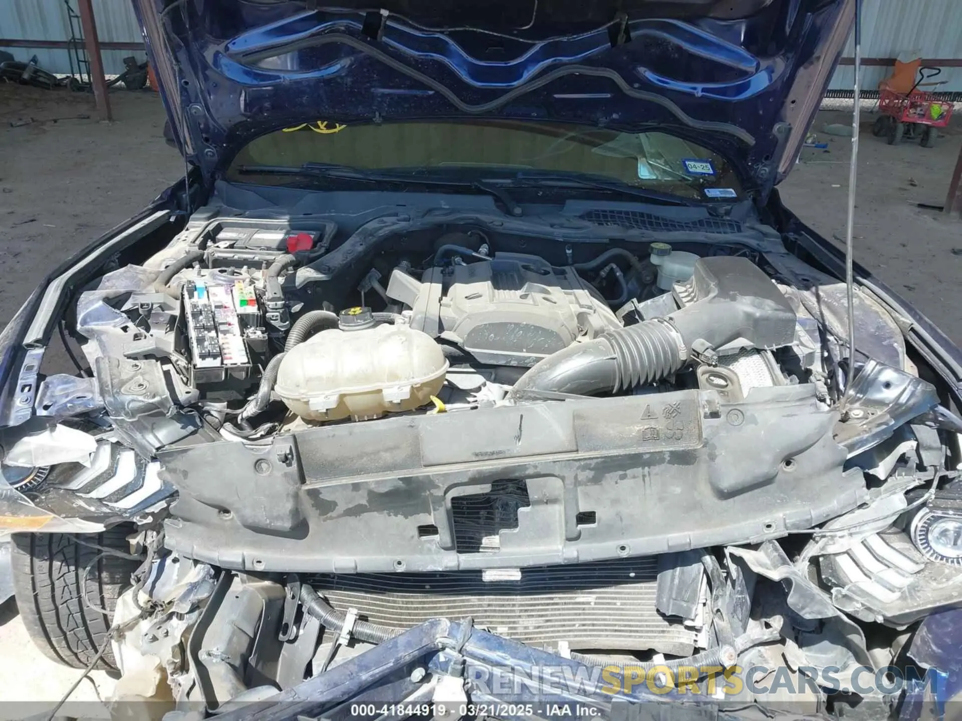 10 Photograph of a damaged car 1FA6P8TH7L5158581 FORD MUSTANG 2020