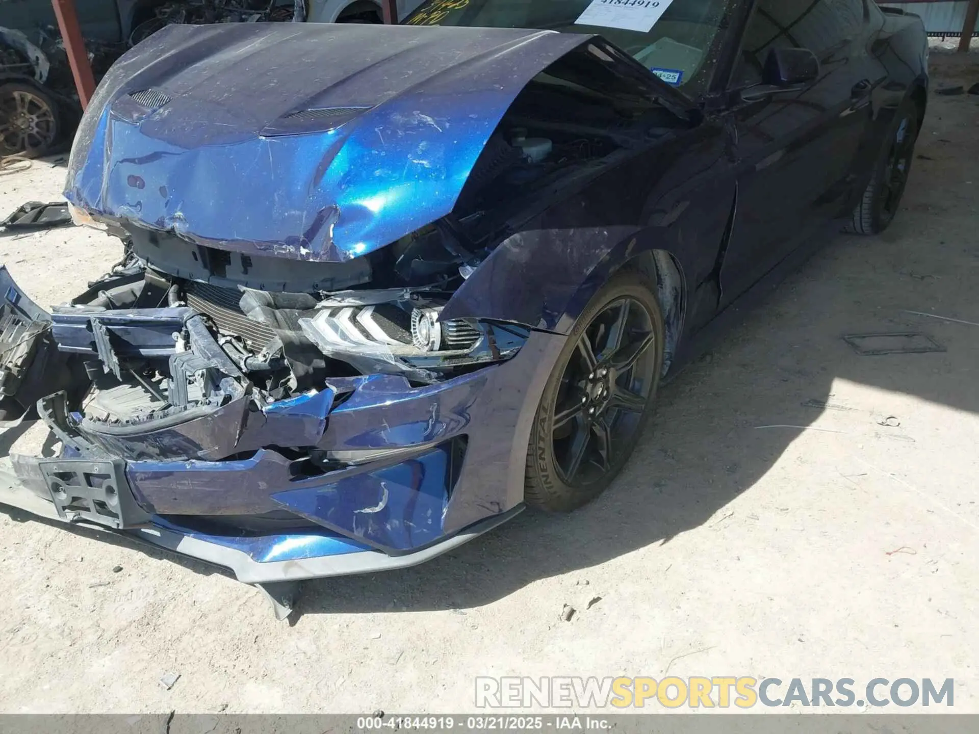 6 Photograph of a damaged car 1FA6P8TH7L5158581 FORD MUSTANG 2020