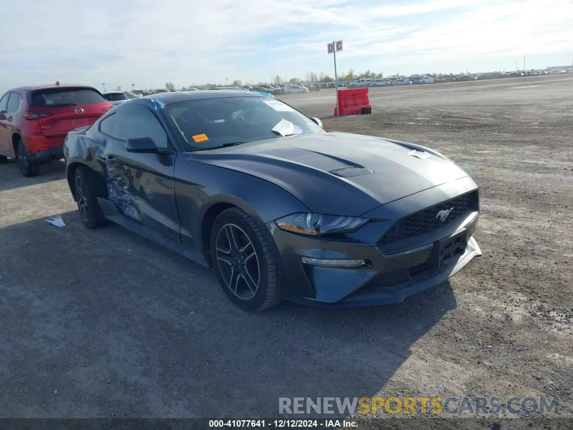 1 Фотография поврежденного автомобиля 1FA6P8TH7L5167264 FORD MUSTANG 2020