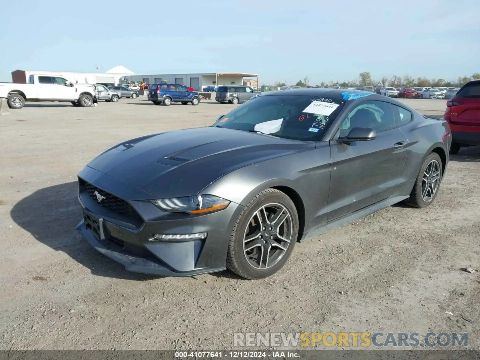 2 Фотография поврежденного автомобиля 1FA6P8TH7L5167264 FORD MUSTANG 2020