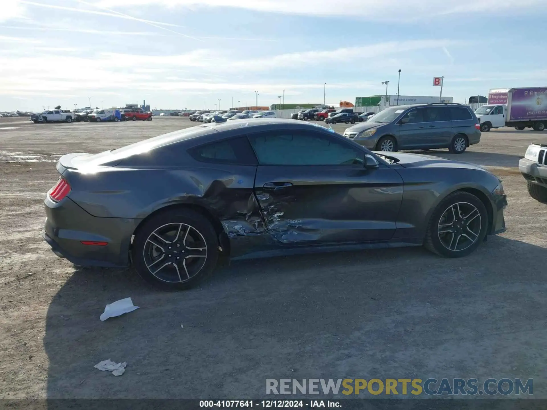 6 Фотография поврежденного автомобиля 1FA6P8TH7L5167264 FORD MUSTANG 2020