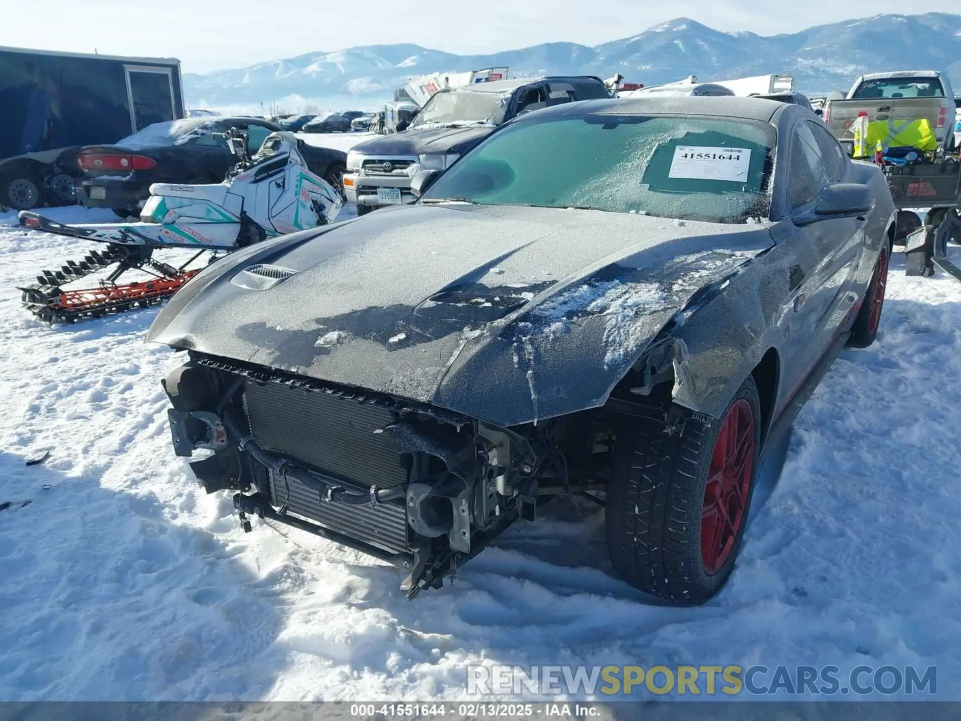 6 Photograph of a damaged car 1FA6P8TH8L5158959 FORD MUSTANG 2020