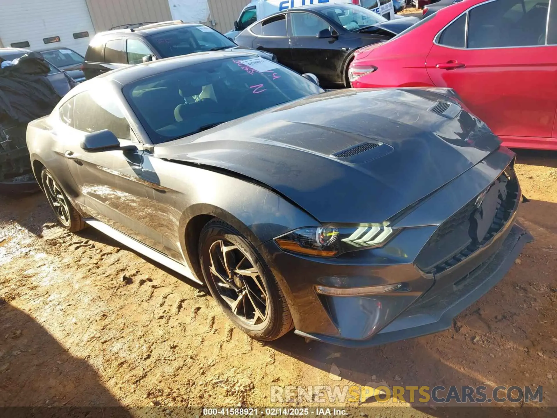 1 Photograph of a damaged car 1FA6P8TH9L5113805 FORD MUSTANG 2020
