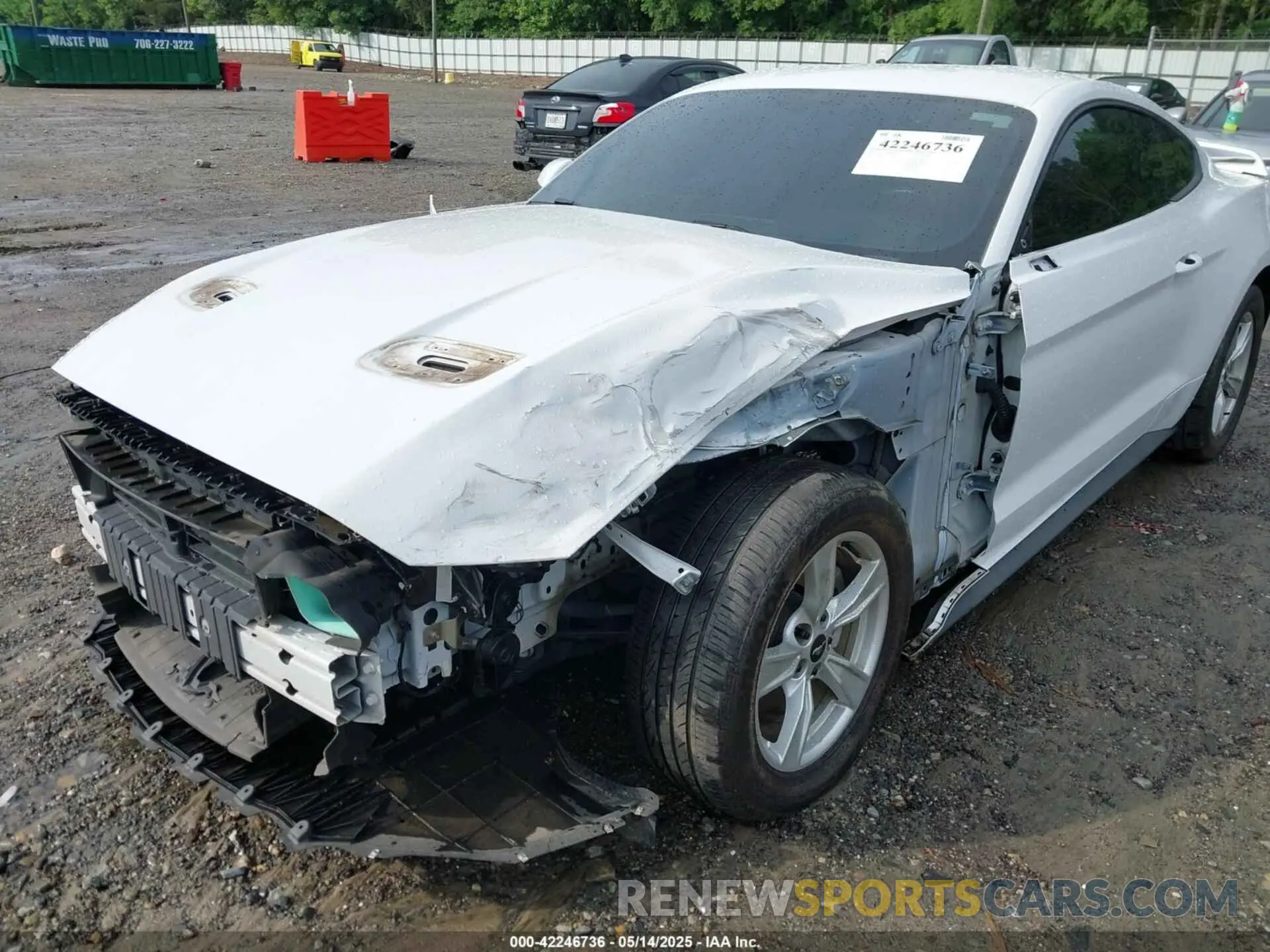 6 Photograph of a damaged car 1FA6P8TH9L5132788 FORD MUSTANG 2020