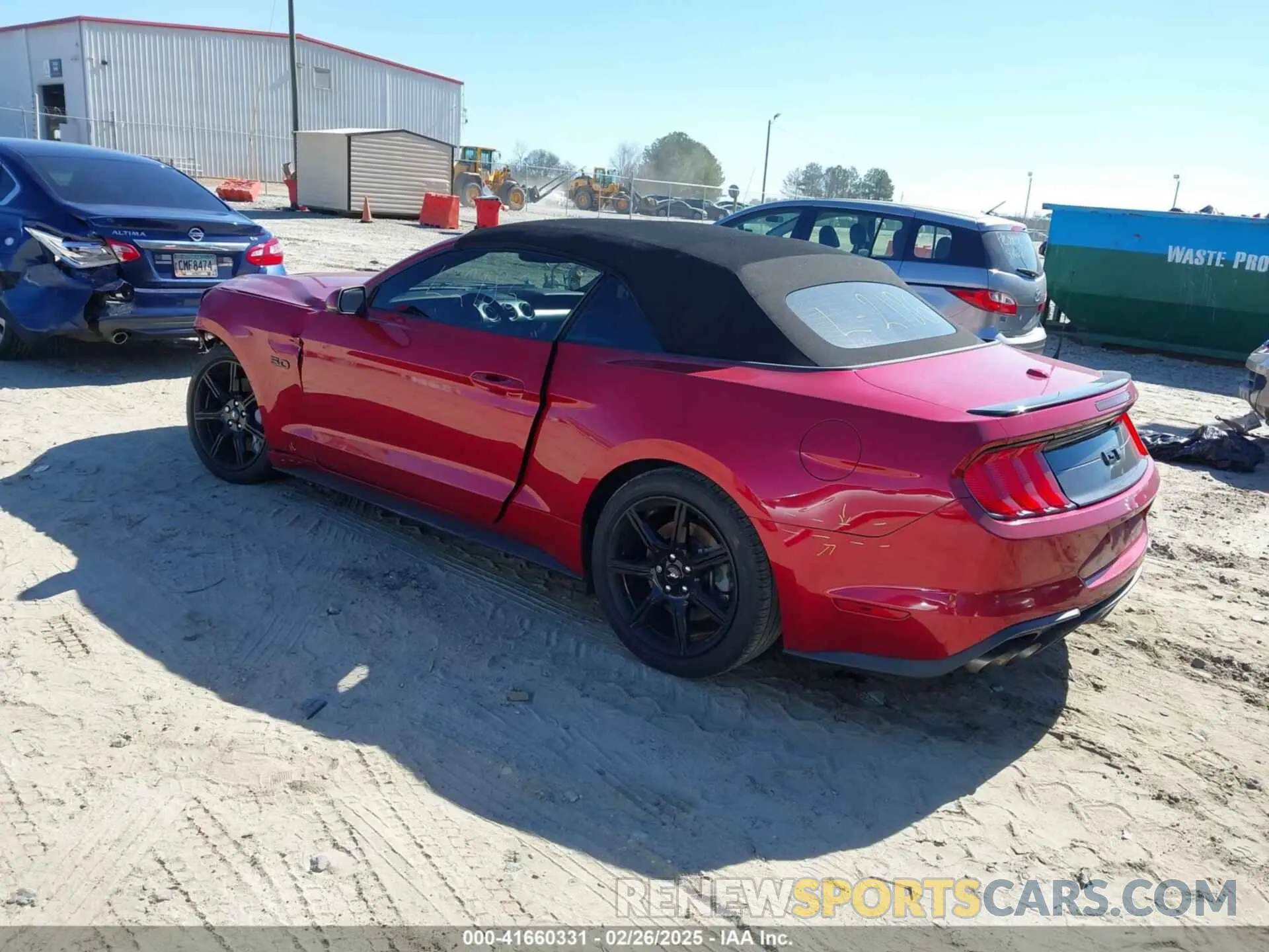 3 Photograph of a damaged car 1FATP8FF0L5127492 FORD MUSTANG 2020