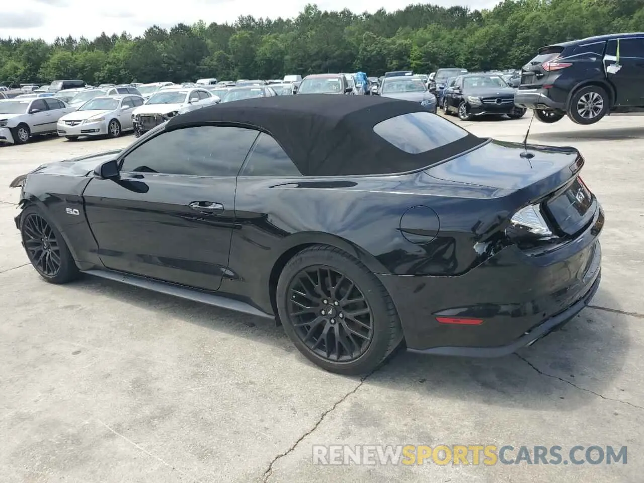 2 Photograph of a damaged car 1FATP8FF2L5157741 FORD MUSTANG 2020