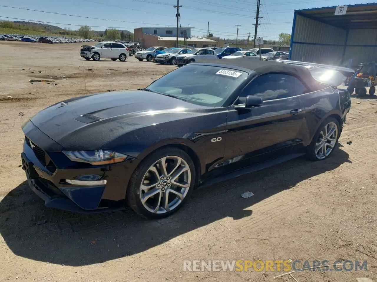 1 Photograph of a damaged car 1FATP8FFXL5154778 FORD MUSTANG 2020