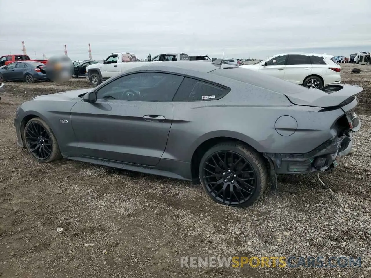 2 Photograph of a damaged car 1FA6P8CF0M5126622 FORD MUSTANG 2021