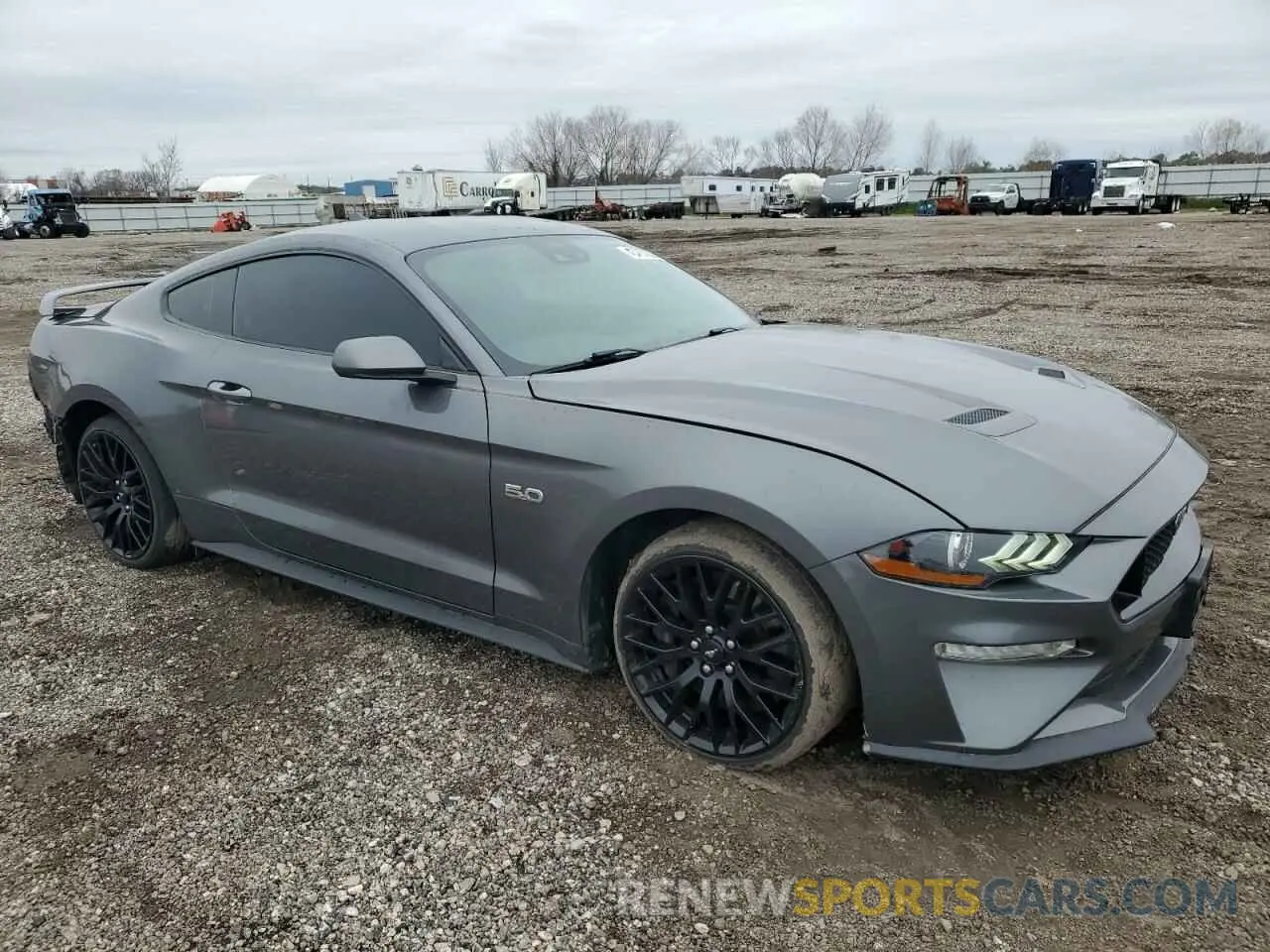 4 Photograph of a damaged car 1FA6P8CF0M5126622 FORD MUSTANG 2021