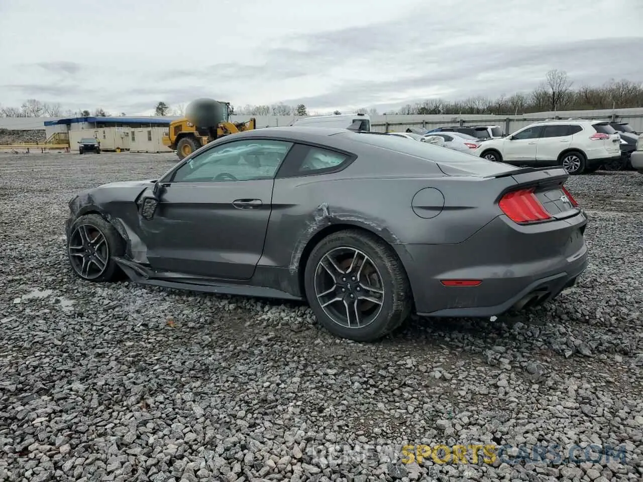 2 Photograph of a damaged car 1FA6P8CF0M5140570 FORD MUSTANG 2021