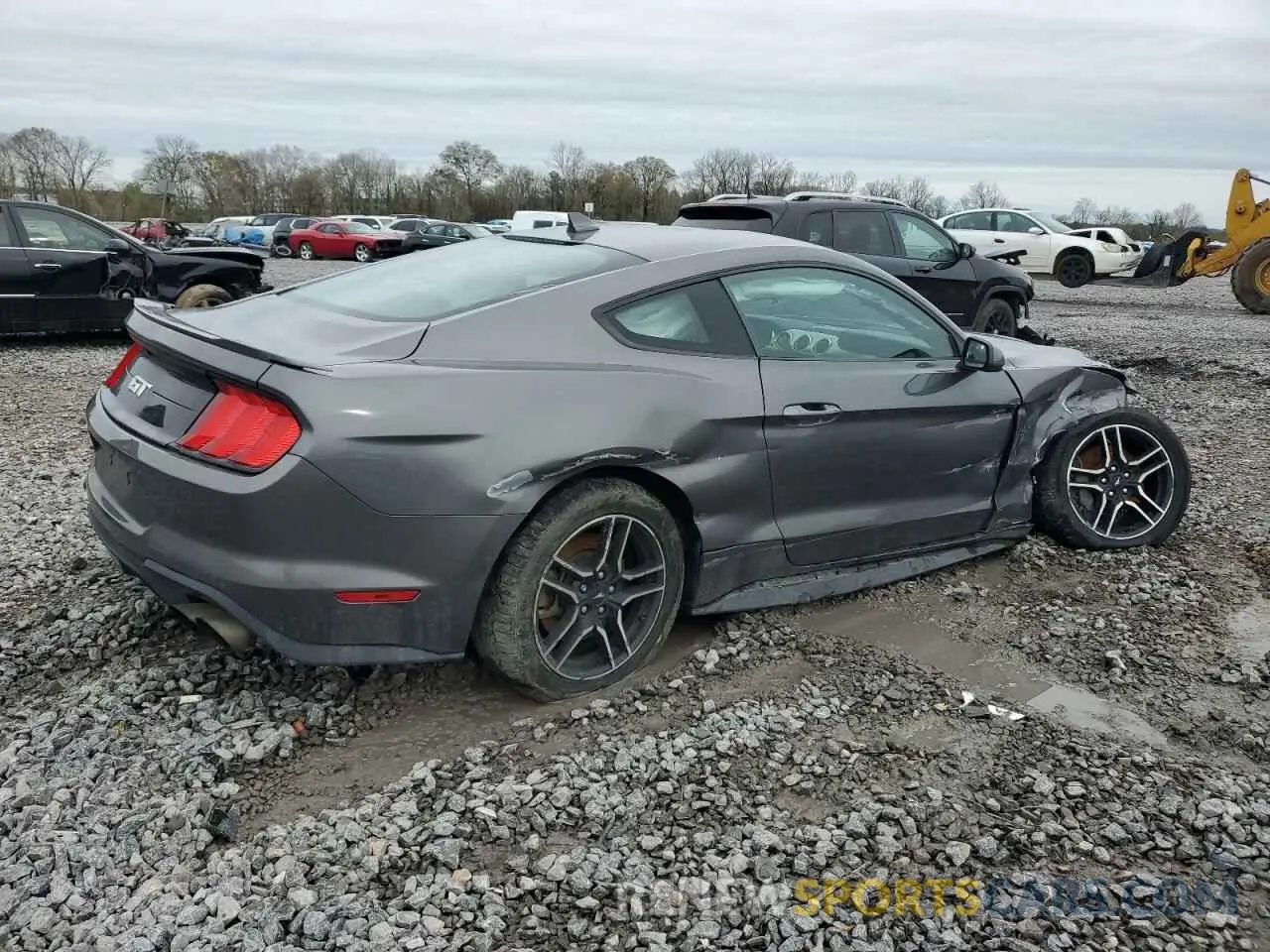 3 Photograph of a damaged car 1FA6P8CF0M5140570 FORD MUSTANG 2021