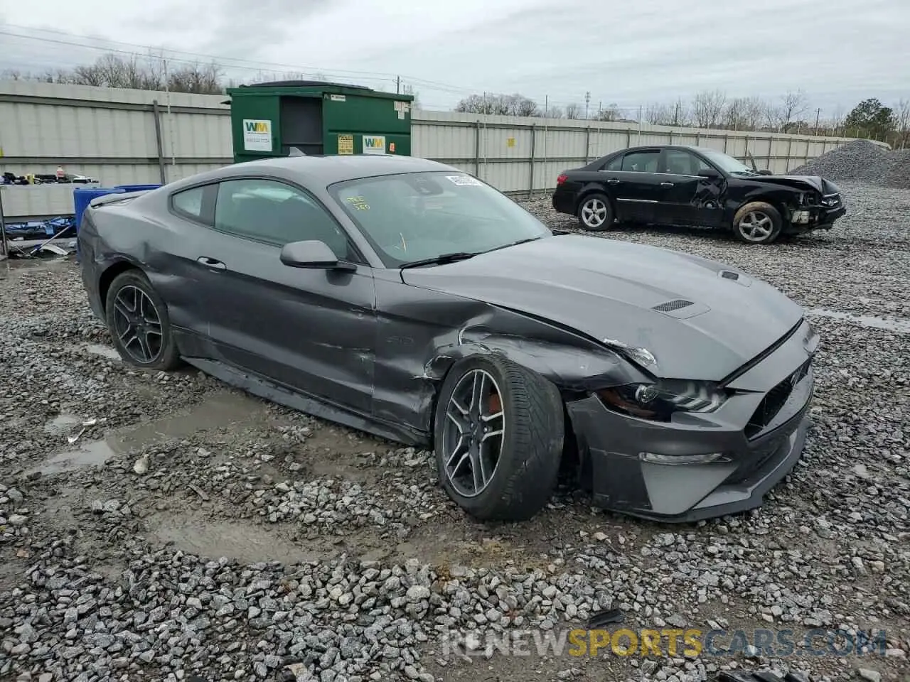 4 Photograph of a damaged car 1FA6P8CF0M5140570 FORD MUSTANG 2021