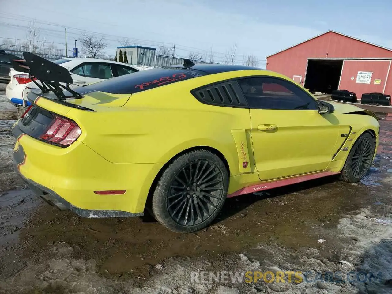 3 Фотография поврежденного автомобиля 1FA6P8CF1M5110848 FORD MUSTANG 2021