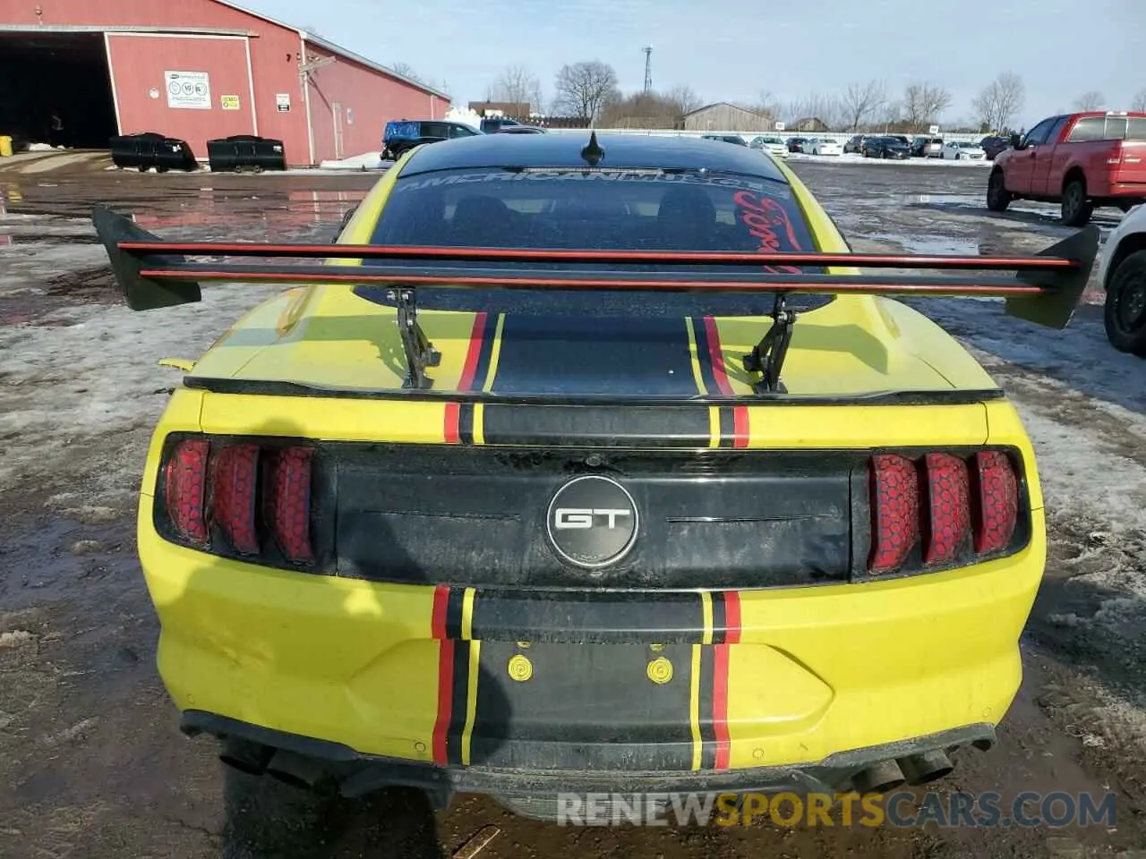 6 Фотография поврежденного автомобиля 1FA6P8CF1M5110848 FORD MUSTANG 2021