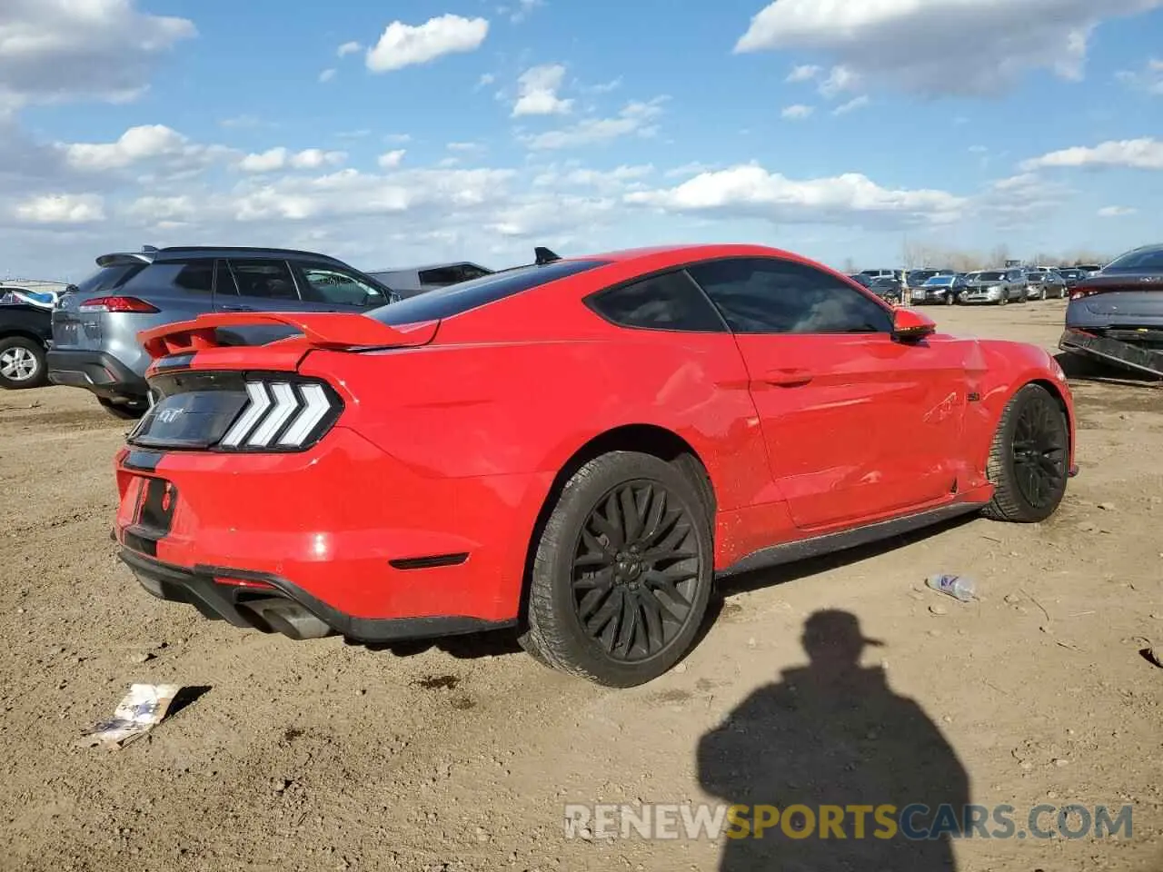 3 Фотография поврежденного автомобиля 1FA6P8CF1M5128847 FORD MUSTANG 2021