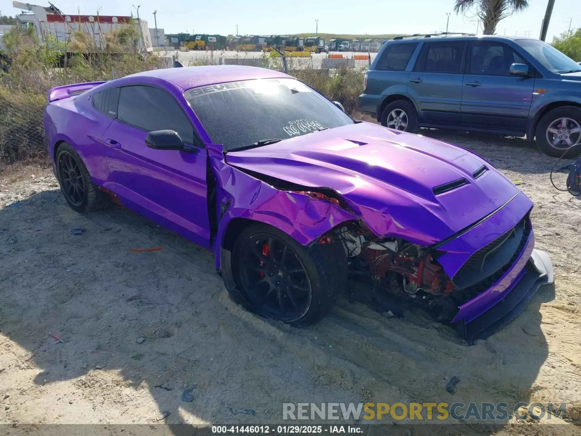 1 Фотография поврежденного автомобиля 1FA6P8CF1M5145017 FORD MUSTANG 2021