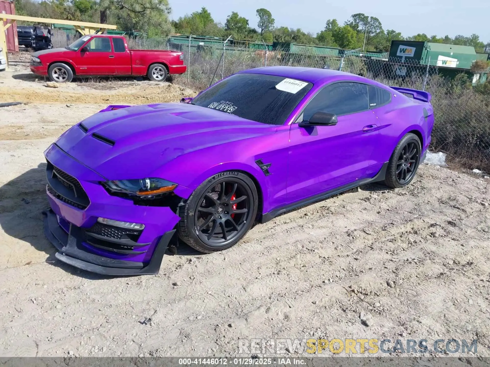 2 Фотография поврежденного автомобиля 1FA6P8CF1M5145017 FORD MUSTANG 2021