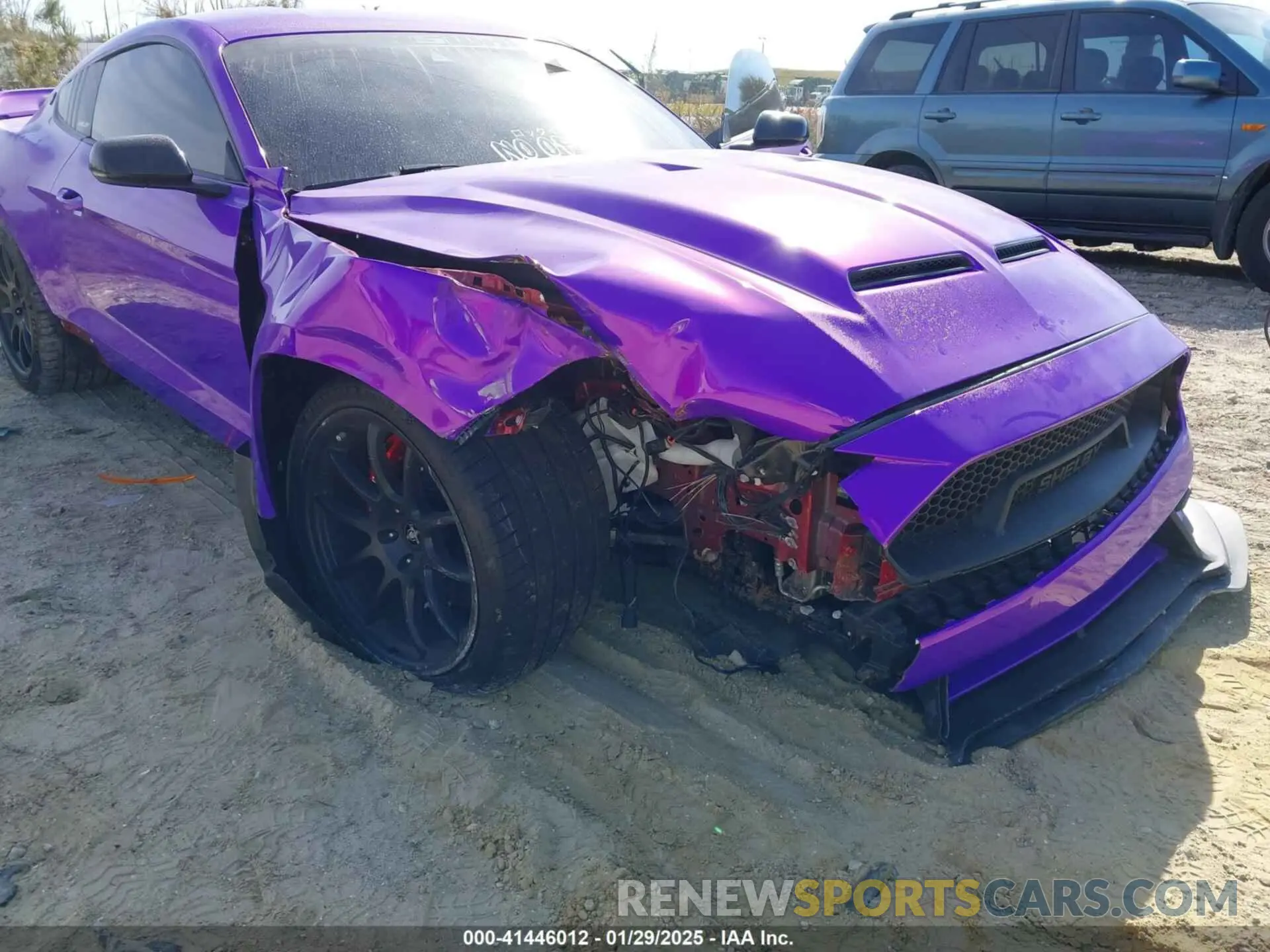 6 Фотография поврежденного автомобиля 1FA6P8CF1M5145017 FORD MUSTANG 2021